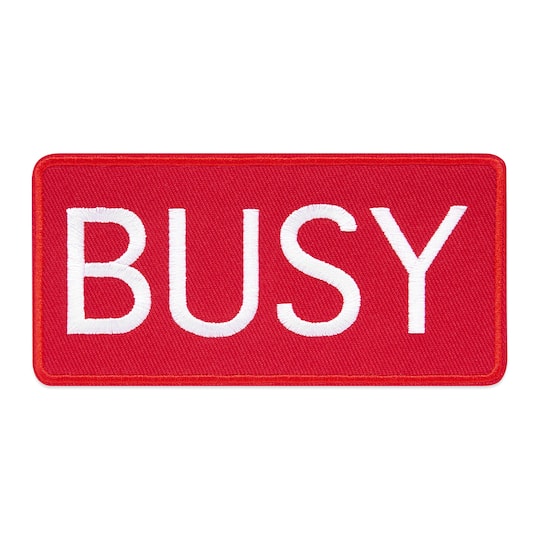 Summer Busy Iron-On & Adhesive Embroidered Patch by Make Market®